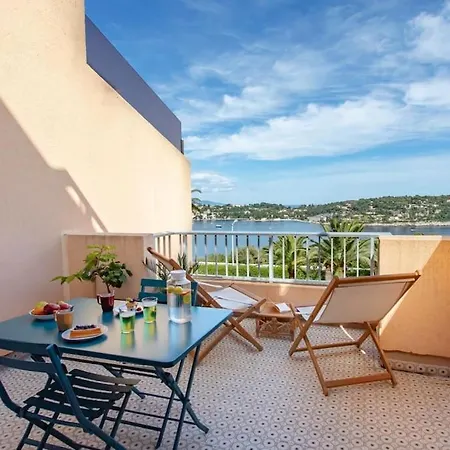 L20 Stunning Sea View, Terrace, Parking, Ac, Wifi * 尼斯