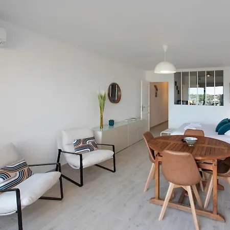 L20 Stunning Sea View, Terrace, Parking, Ac, Wifi Lägenhet