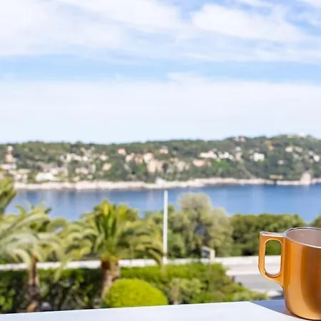 L20 Stunning Sea View, Terrace, Parking, Ac, Wifi Lägenhet